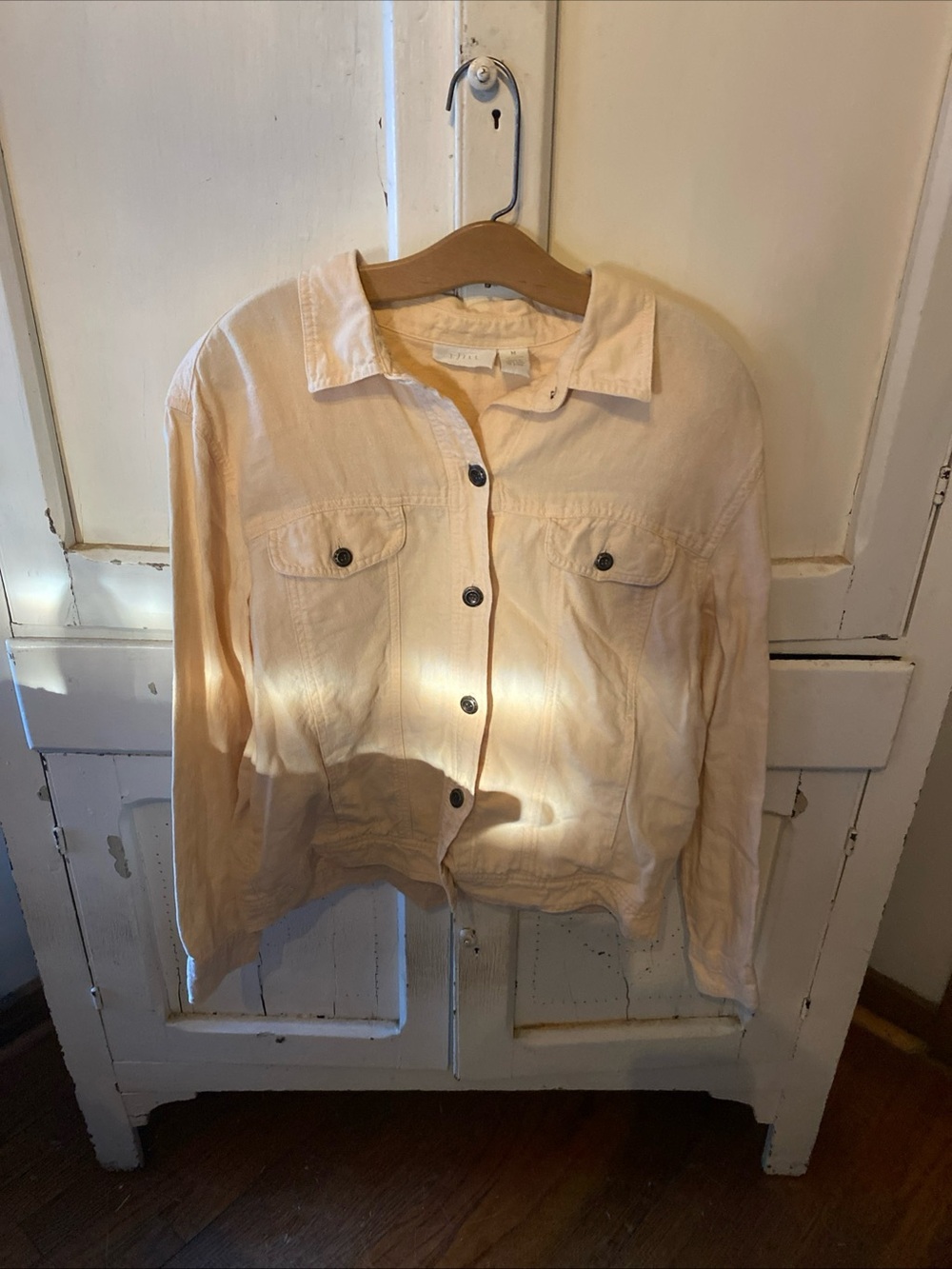 J. Jill yellow linen Jacket